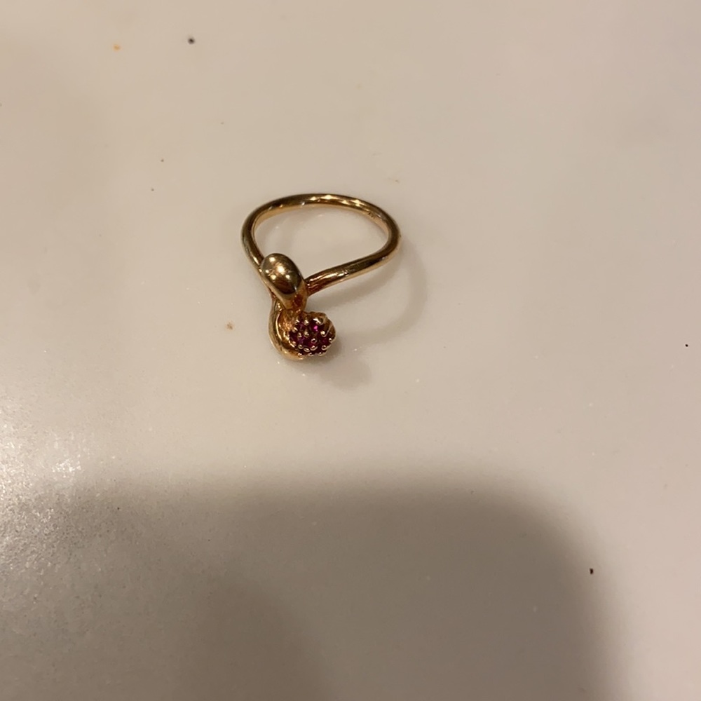 Ruby Gold Ring - image 3